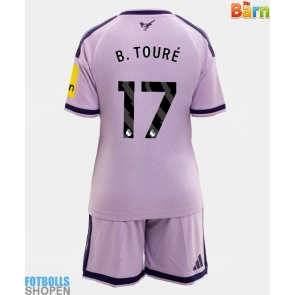 Billiga Newcastle United Bazoumana Toure #17 Tredjeställ Barn 2026-27 Kortärmad (+ Korta byxor)